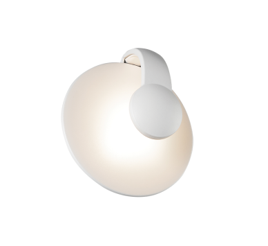 LED COB WALL LUMINAIRE 12W 580LM 120° 230V AC 3.000K MATT WHITE CRI80 IP65 30.000HRS