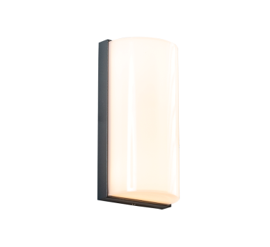 LED SMD WALL LUMINAIRE 10W 560LM 138° 230V AC 3.000K DARK GREY CRI80 IP65 30.000HRS