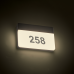 LED SMD WALL LUMINAIRE 13W 650LM 120° 230V AC 3.000K DARK GREY CRI80 IP65 30.000HRS