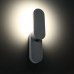 LED SMD WALL LUMINAIRE 10W 660LM 97° 230V AC 3.000K DARK GREY CRI80 IP65 30.000HRS