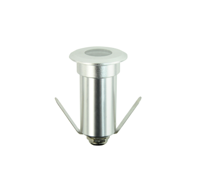 LED ROUND INGROUND SPOT LUMINAIRE 1W 90LM 4000K 30° 230V AC IP65 RA80 30.000hrs