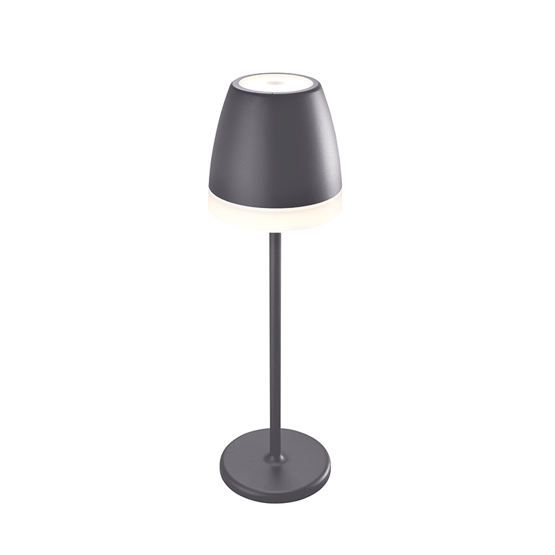 LED SMD TABLE BATTERY LUMINAIRE 2W 150LM 38° 3.000K DARK GREY CRI80 IP54