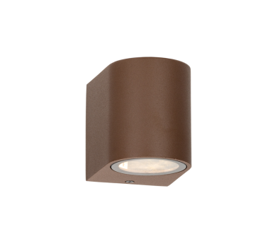 GU10 WALL LUMINAIRE 230V AC RUSTY IP65 MAX.35W