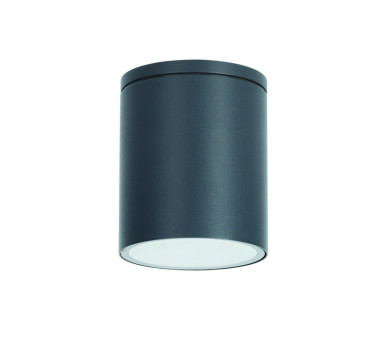 GU10  ROUND CEILING LUMINAIRE 230V AC DARK GREY IP65 GU10 MAX.35W