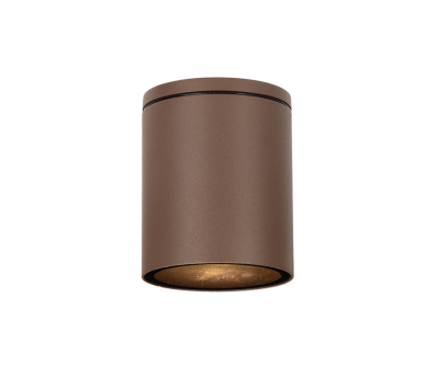 GU10  ROUND CEILING LUMINAIRE 230V AC RUSTY IP65 GU10 MAX.35W