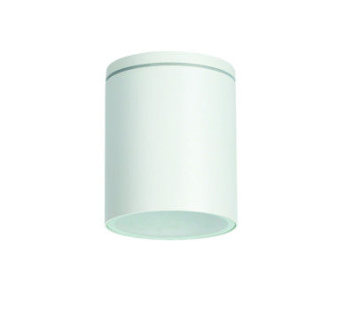 GU10  ROUND CEILING LUMINAIRE 230V AC MATT WHITE IP65 GU10 MAX.35W