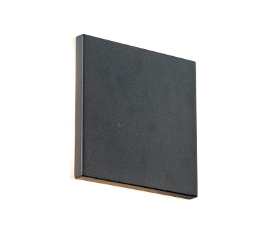 LED SMD WALL LUMINAIRE 8W 450LM 110° 230V AC 3.000K DARK GREY CRI80 IP54 30.000HRS