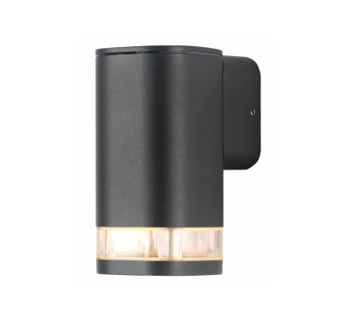 GU10 WALL LUMINAIRE 230V AC DARK GREY IP54 MAX.35W
