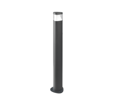 LED SMD POST LUMINAIRE 7W 410LM 340° 230V AC 3.000K DARK GREY CRI80 IP54 30.000HRS