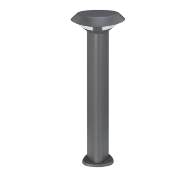 LED SMD POST LUMINAIRE 7W 520LM 330° 230V AC 3.000K DARK GREY CRI80 IP54 30.000HRS