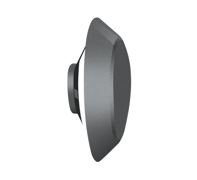 LED SMD WALL LUMINAIRE 7W 520LM 330° 230V AC 3.000K DARK GREY CRI80 IP54 30.000HRS