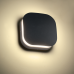 LED SMD WALL LUMINAIRE 10W 170LM 67° 230V AC 3.000K DARK GREY CRI80 IP65 30.000HRS