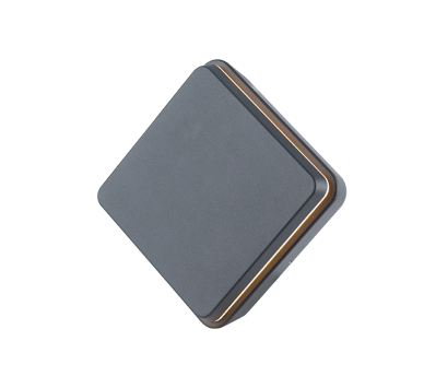 LED SMD WALL LUMINAIRE 12W 650LM 110° 230V AC 3.000K DARK GREY CRI80 IP54 30.000HRS