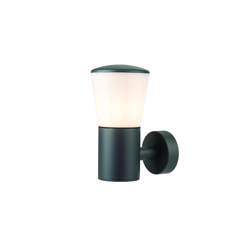 E27 WALL LUMINAIRE 230V AC DARK GREY IP54 MAX.40W