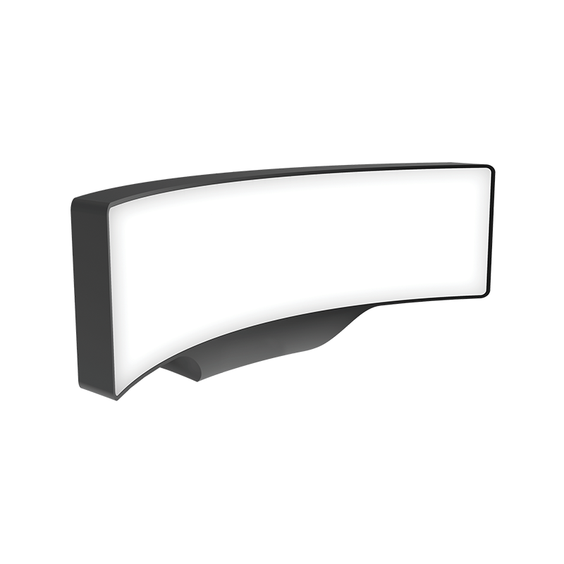 LED SMD WALL LUMINAIRE 13W 710LM 110° 230V AC 3.000K DARK GREY CRI80 IP65 30.000HRS