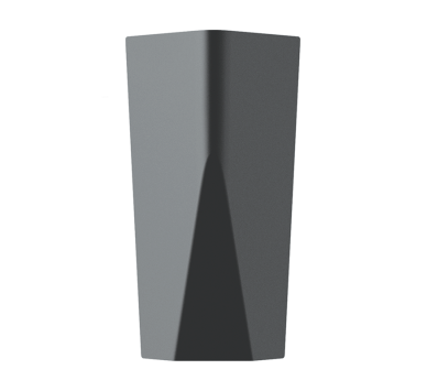 LED SMD WALL LUMINAIRE 11W 370LM 140° 230V AC 3.000K DARK GREY CRI80 IP65 30.000HRS