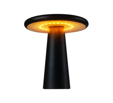 LED SMD TABLE BATTERY LUMINAIRE 2W 190LM MAX 335° CCT 2.200-3.000K MATT BLACK CRI80 IP65