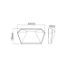 LED SMD WALL LUMINAIRE 10W 400LM 120° 230V AC 3.000K DARK GREY CRI80 IP65 30.000HRS