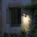 LED SMD WALL SENSOR LUMINAIRE 7W 440LM 145° 230V AC 3.000K DARK GREY CRI80 IP54 30.000HRS