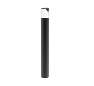 E27 POST LUMINAIRE 230V AC DARK GREY IP54 MAX.23W