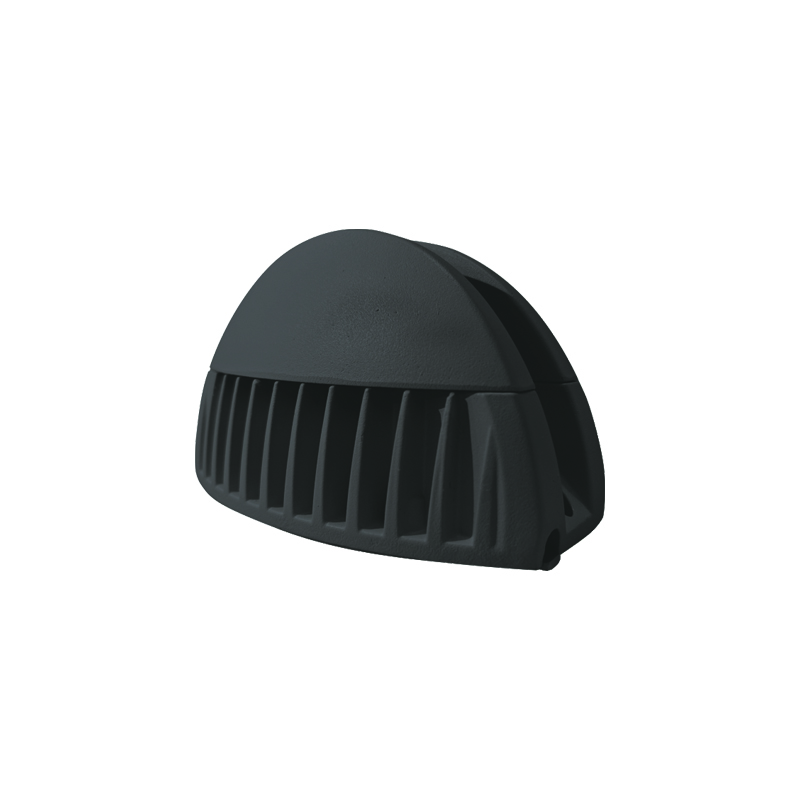 LED WINDOW VITRINE LUMINAIRE 9W 1050lm 110°x3° 230V AC 3000K MATT BLACK CRI80 IP65 40.000hrs