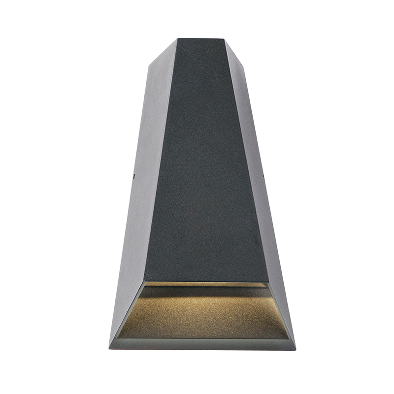 LED HP WALL LUMINAIRE 6W 440LM 15° & 80° 230V AC 3.000K DARK GREY CRI80 IP65 30.000HRS