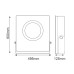 LED SMD FLOOD LUMINAIRE 500W 5000K 45000Lm 230V PF>0.95 IP66