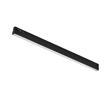 ΜΑΥΡΟ ΜΑΤ ΜΑΓΝΗΤΙΚΟ ΓΡΑΜΜΙΚΟ ΦΩΤΙΣΤΙΚΟ 48V DC 20W 3000K 1600LM 110° OSRAM RA90 L600MM