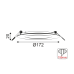 Υ/Κ ROUND NM REC. LED SLIM PANEL 14W 3000K 950Lm 230V Φ172 Ra80