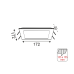 Υ/Κ SQUARE NM REC.LED SLIMPANEL 14W 3000K 950Lm230V 172X172 Ra80