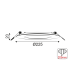 Υ/Κ ROUND W REC.  LED DIM SLIM PANEL 20W 4000K 1460Lm 230V Φ225