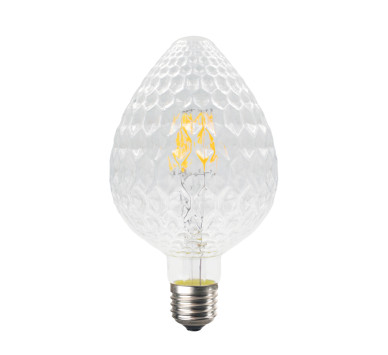 LED FILAMENT E27 DIM MAVA 6W 2700K 230V AC 690LM RA80  30000H 360°