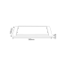 MAINTAINED EMERGENCY LED SMD LUMINAIRE 4W 3HRS 300LM 4000K 230V IP65WITH TEST BUTTON