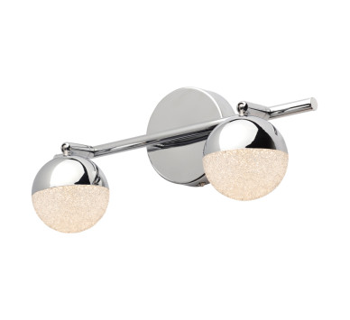 NETTO ΕΠΙΤ LED Φ/Σ 2Χ4W 3000K ΜΕΤΑΛ ΧΡΩΜ+ΑΚΡΥΛΙΚ 332,5X10X16,5CM