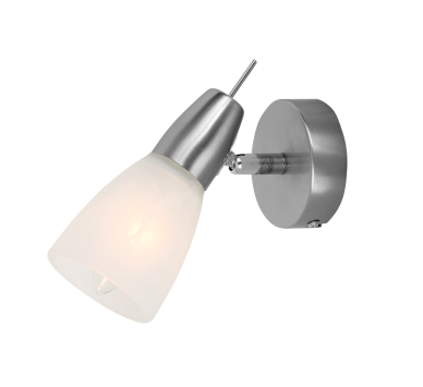 ΣΠΟΤ Ι ΓΥΑΛΙ ΝΙΚΕΛ ΜΑΤ 40W E14 KAMET