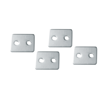 METAL CONNECTOR 180° WITH SCREWS FOR PROFILE P5390 Set of 4 pcs