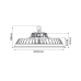 LED HIGH BAY ADJUSTABLE WATTAGE 60/80/100W 200LM/W 5000K 90° 230V AC IP65 Ra>70 50.000HRS