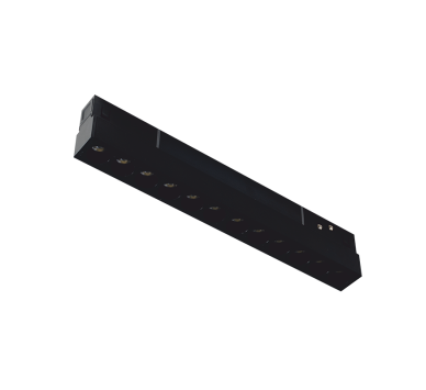 ΜΑΥΡΟ ΜΑΤ ΜΑΓΝΗΤΙΚΟ ΓΡΑΜΜΙΚΟ ΦΩΤΙΣΤΙΚΟ 48V DC 12W 3000K 1000LM 36° OSRAM RA90 L220MM
