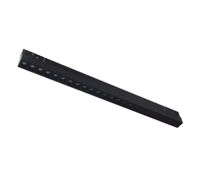 ΜΑΥΡΟ ΜΑΤ ΜΑΓΝΗΤΙΚΟ ΓΡΑΜΜΙΚΟ ΦΩΤΙΣΤΙΚΟ 48V DC 24W 3000K 2050LM 36° OSRAM RA90 L436MM