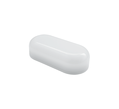 LED PC WHITE WALL LUMINAIRE 230V AC IP66 12W 1020lm 3000K 180° Ra80
