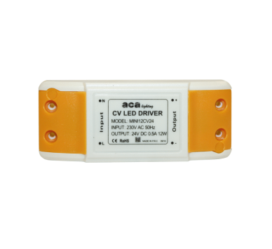 NETTO MINI PLASTIC 12W CV LED DRIVER 230V-24V 0.5A IP20