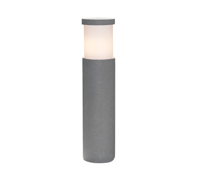 ΦΩΤΙΣΤΙΚΟ ΚΗΠΟΥ 560MM IP65 Ε27 Max.7W ΜΑΥΡΟ ΤΣΙΜΕΝΤΟ & PC ΚΑΛΥΜΜΑ