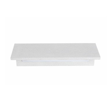ΕΠΙΤΟΙΧΟ ΓΡΑΜΜΙΚΟ ΦΩΤΙΣΤΙΚΟ LED SMD 8W 540LM 230V AC 3000K RA80 IP65 30.000HRS ΛΕΥΚΟ ΤΣΙΜΕΝΤΟ