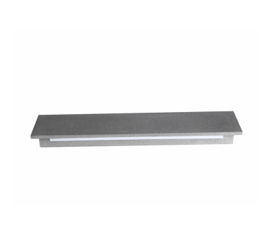 ΕΠΙΤΟΙΧΟ ΓΡΑΜΜΙΚΟ ΦΩΤΙΣΤΙΚΟ LED SMD 12W 660LM 230V AC 3000K RA80 IP65 30.000HRS ΜΑΥΡΟ ΤΣΙΜΕΝΤΟ