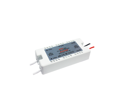 MINI PLASTIC CV LED DRIVER 18W 230V AC-12V DC 1.5A IP20 WITH CABLES