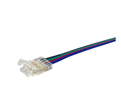ΚΑΛΩΔΙΟ ΤΡΟΦΟΔΟΣΙΑΣ ΓΙΑ 10mm RGB COB ΛΩΡΙΔΑ LED