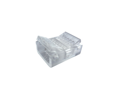 ΕΝΔΙΑΜΕΣΟΣ ΣΥΝΔΕΣΜΟΣ ΔΙΑΦΑΝΟΣ ΓΙΑ 24V DC COB ΛΩΡΙΔΑ LED 12mm