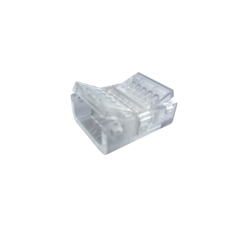 ΕΝΔΙΑΜΕΣΟΣ ΣΥΝΔΕΣΜΟΣ ΔΙΑΦΑΝΟΣ ΓΙΑ 24V DC COB ΛΩΡΙΔΑ LED 12mm