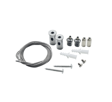 PENDANT KIT WITH 2PCS STEEL WIRES 1M FOR MYA EMERGENCY LUMINAIRE