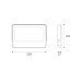 ΠΡΟΒΟΛΕΑΣ LED SMD ΛΕΥΚΟΣ 100W 3CCT 10000LM 185-265V RA>80 IP66